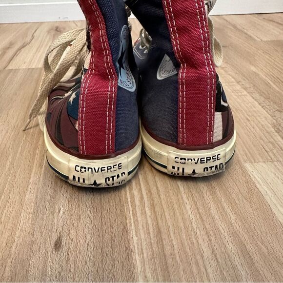 Converse DC Comics Superman Hightop Sneakers - Picture 8 of 9